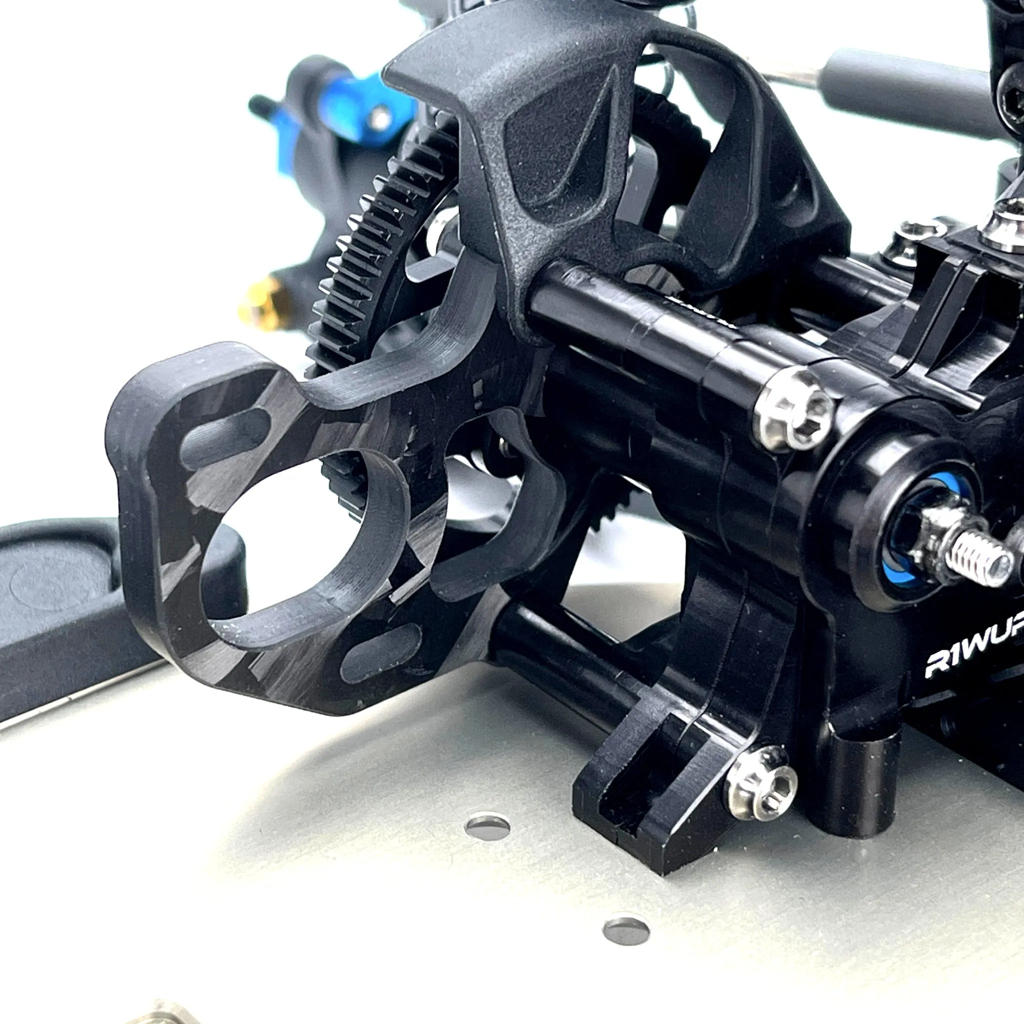 R1WURKS (B7 Series) Motor Mount, Top Support, Carbon Fiber