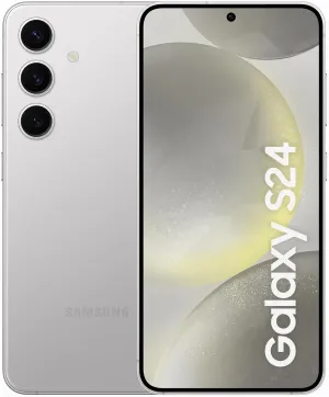 Samsung Galaxy S24 5G, 256GB, AI Mobile Phone - Marble Gray, Unlocked
