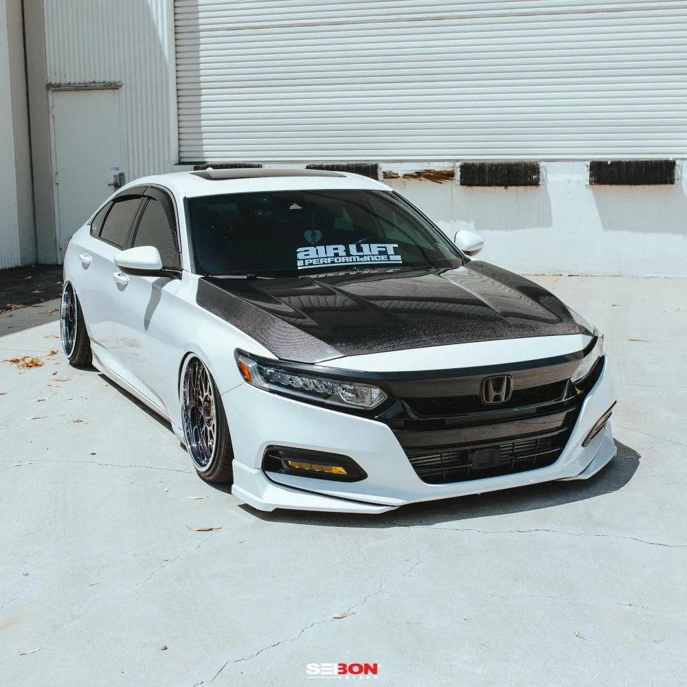 SEIBON Carbon Fiber Hood Honda Accord (2018-2022) OEM Style or TS Vented