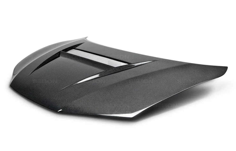 SEIBON Carbon Fiber Hood Honda Civic Coupe (2014-2015) OEM/TS/VSII Vented Style