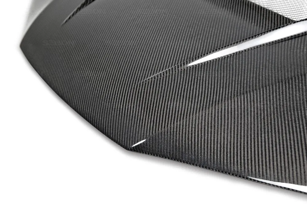 SEIBON Carbon Fiber Hood Honda Civic Coupe (2014-2015) OEM/TS/VSII Vented Style