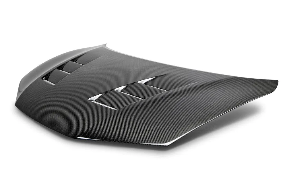 SEIBON Carbon Fiber Hood Honda Civic Coupe (2014-2015) OEM/TS/VSII Vented Style