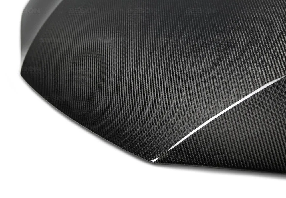 SEIBON Carbon Fiber Hood Honda Civic Coupe (2014-2015) OEM/TS/VSII Vented Style