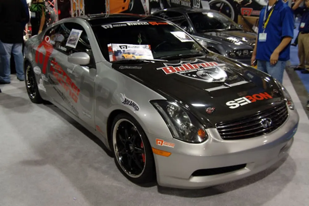 SEIBON Carbon Fiber Hood Infiniti G35 Coupe (03-07) OEM or Vented JS/TS Style