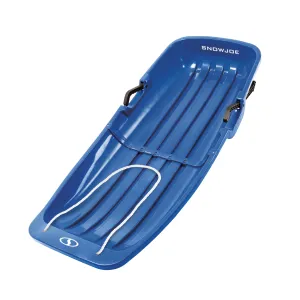 Snow Joe SJ-SLD48-SJB Snow Sled for Kids 4 & Up | Fits 2 Riders | 48-inch (Blue)