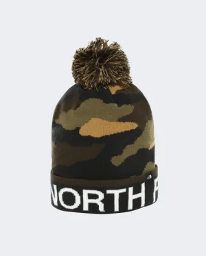 The North Face Ski Tuke Unisex Skiing Beanie Green Camo Nf00Cth9-Fq9-1