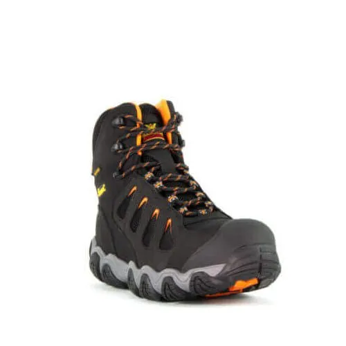Thorogood Crosstrex Series Waterproof 6″ Black Safety Toe Hiker