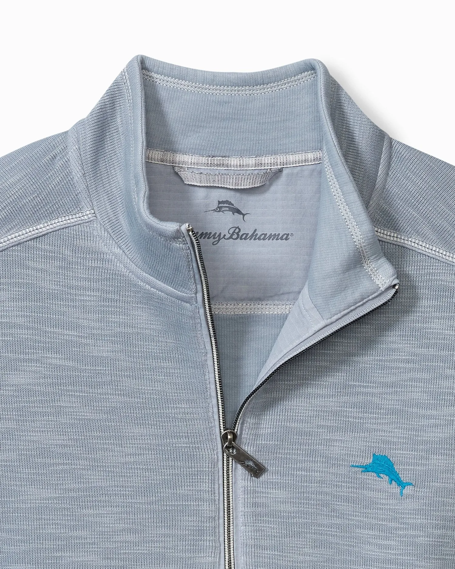 Tommy Bahama Tobago Bay Full Zip Jacket Iced Slate