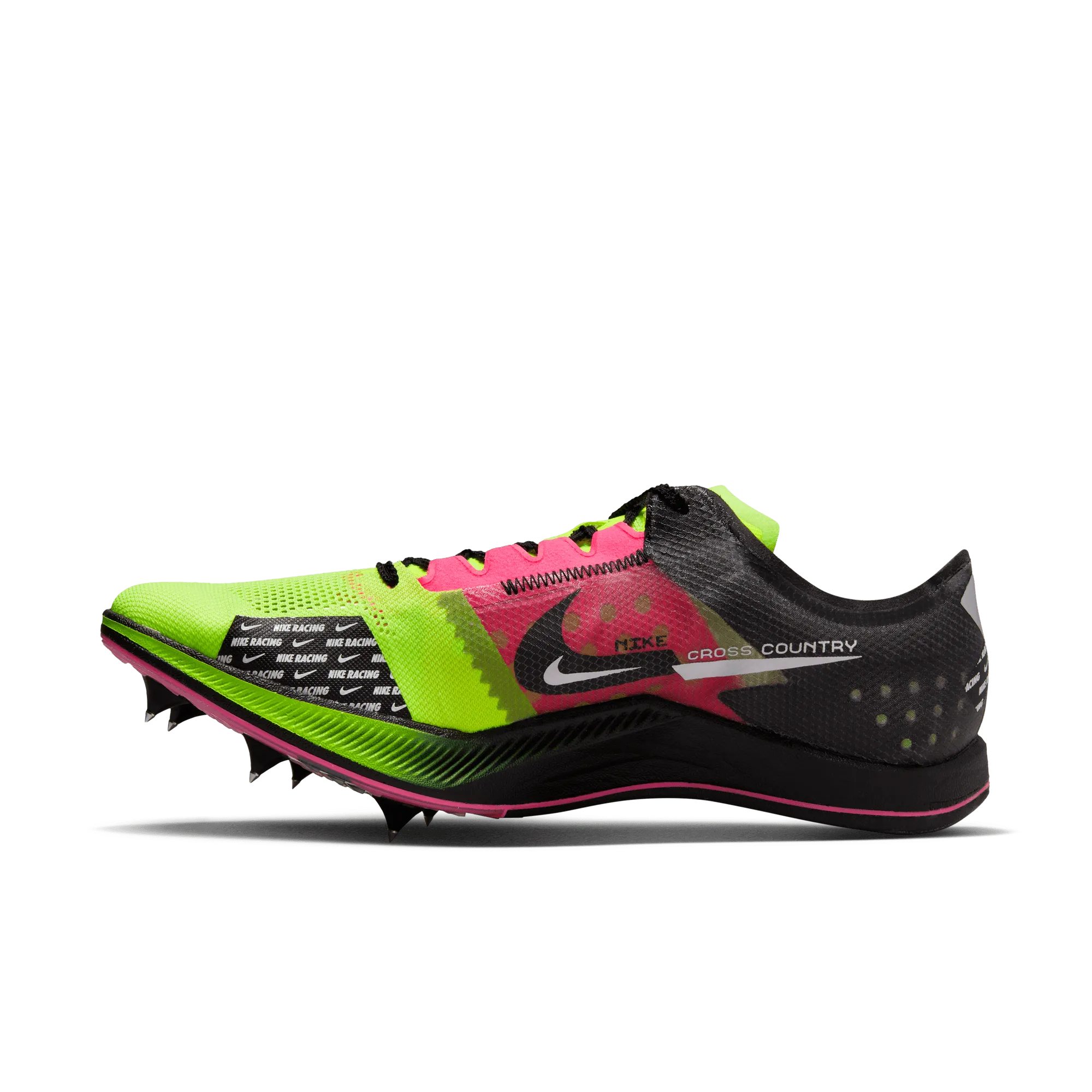Unisex ZoomX Dragonfly XC (700 - Volt/White-Black-Hyper Pink)