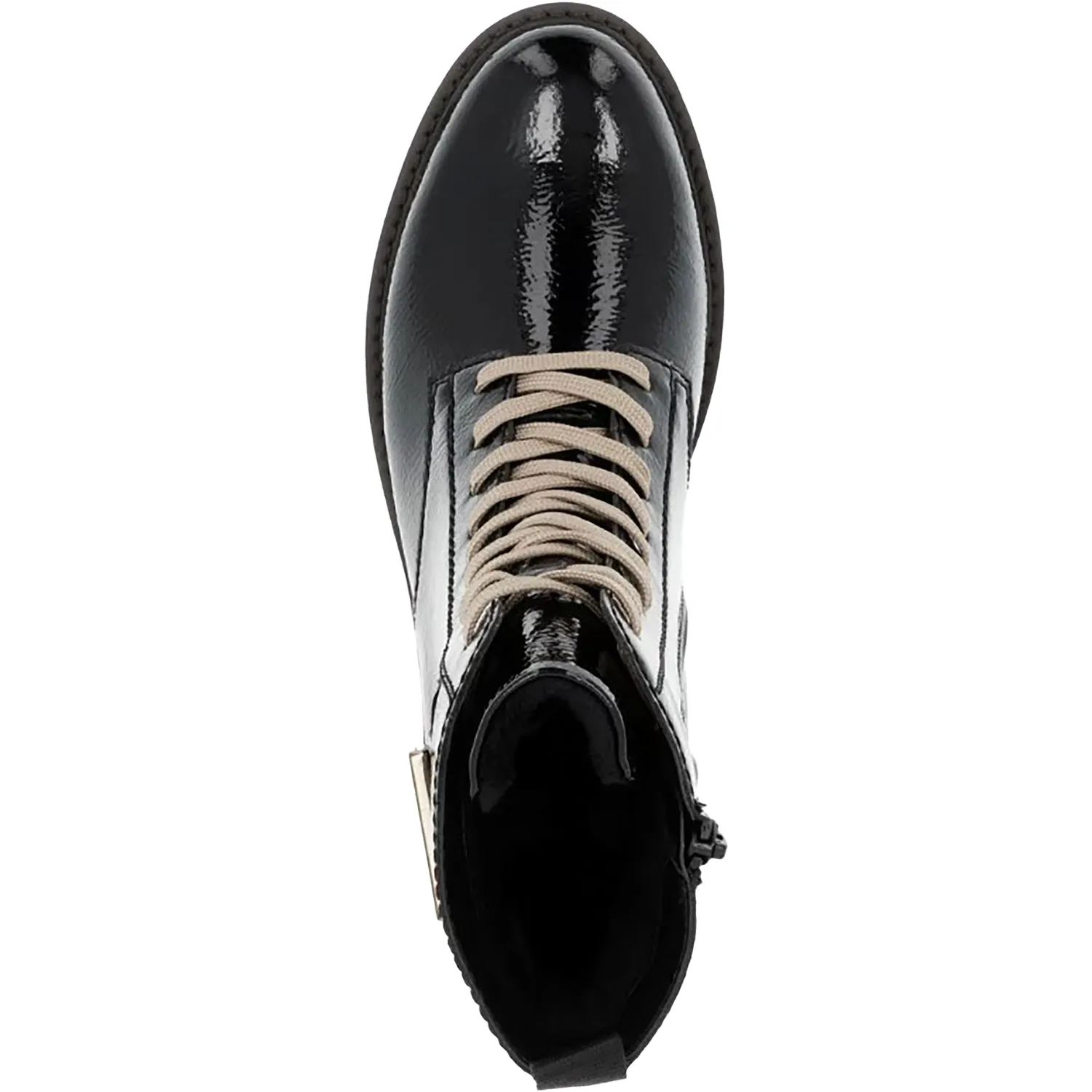 Women's Remonte D8663-00 Black Crashlack Patent Leather