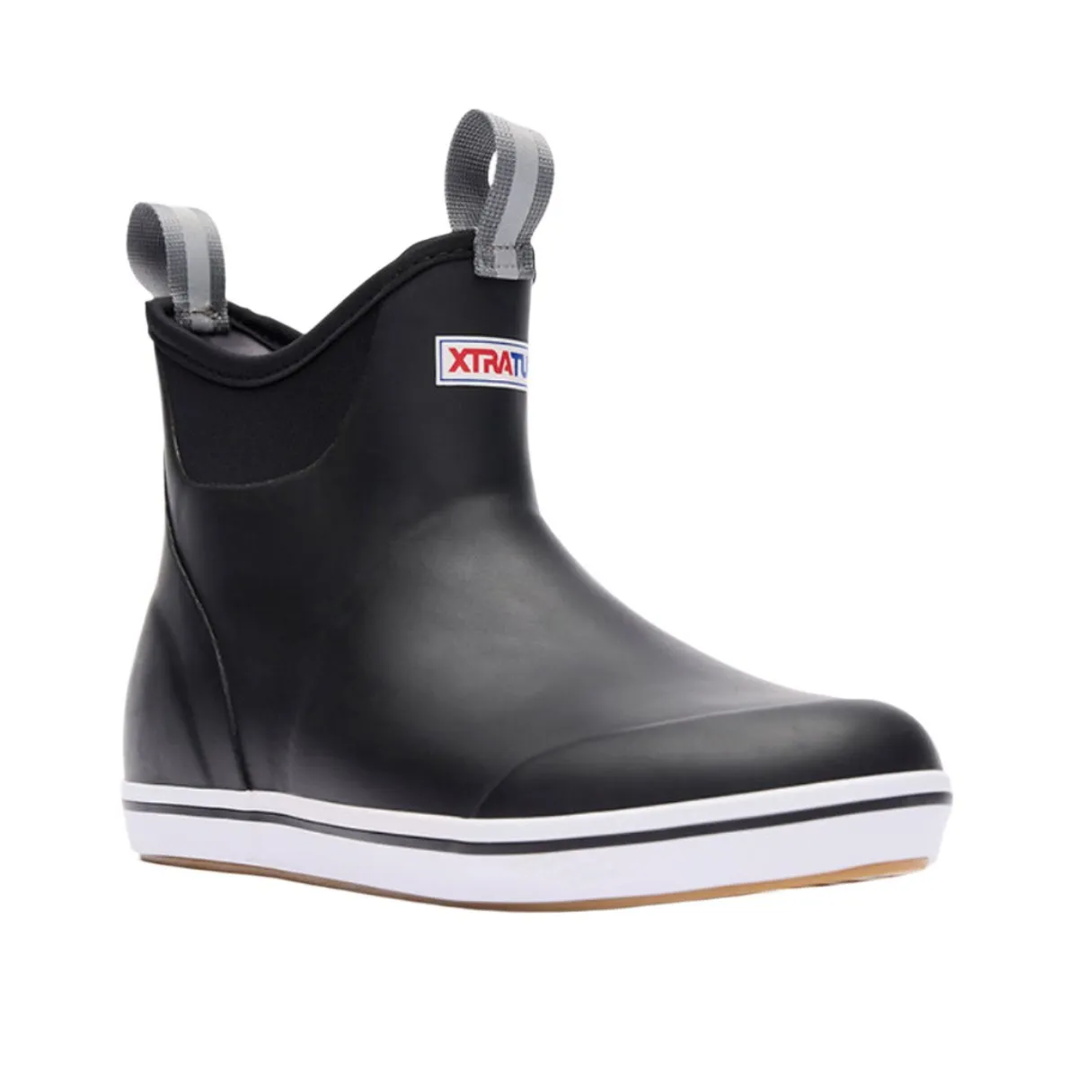 Xtratuf Ankle Deck Men's 6" Boots 22736 In Black