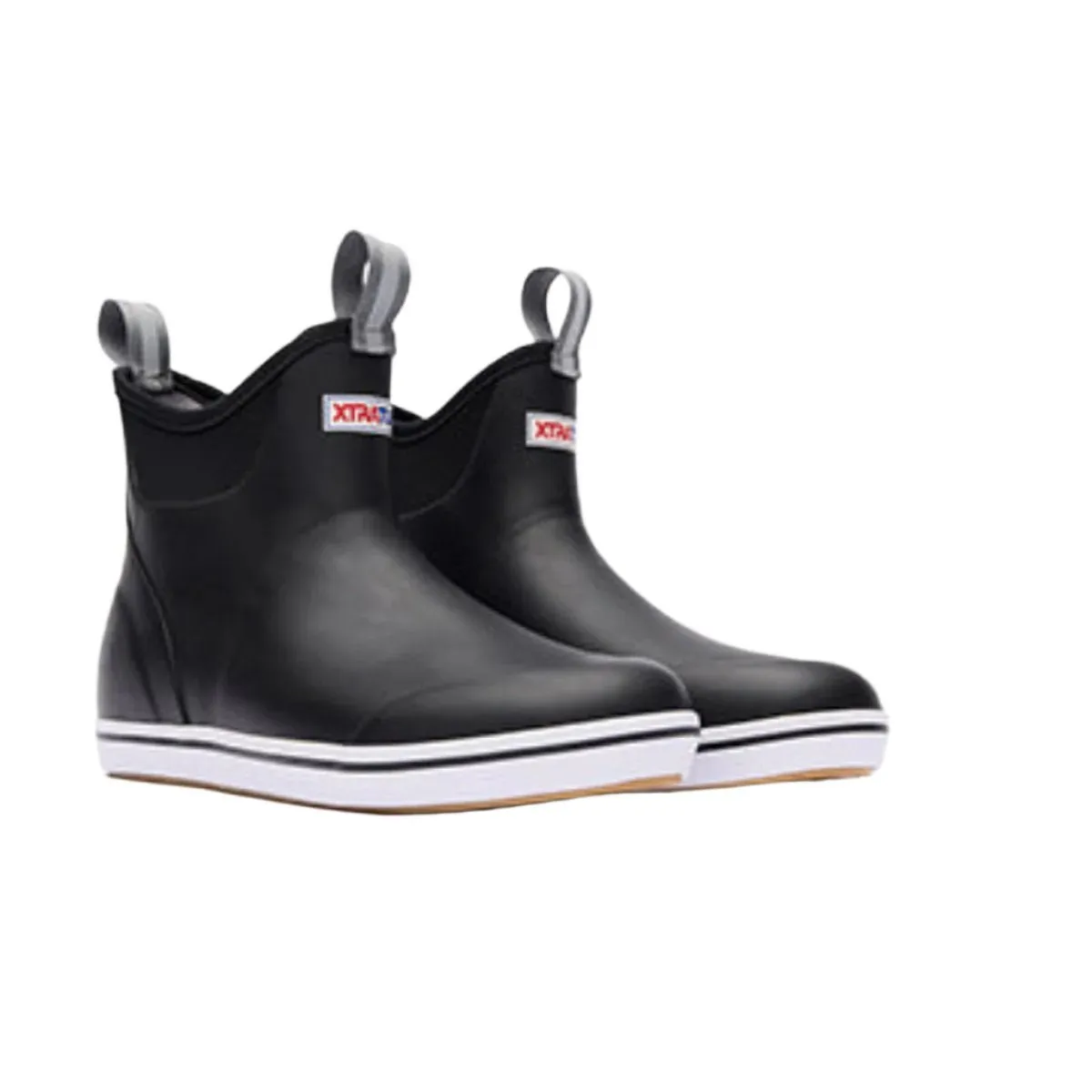 Xtratuf Ankle Deck Men's 6" Boots 22736 In Black